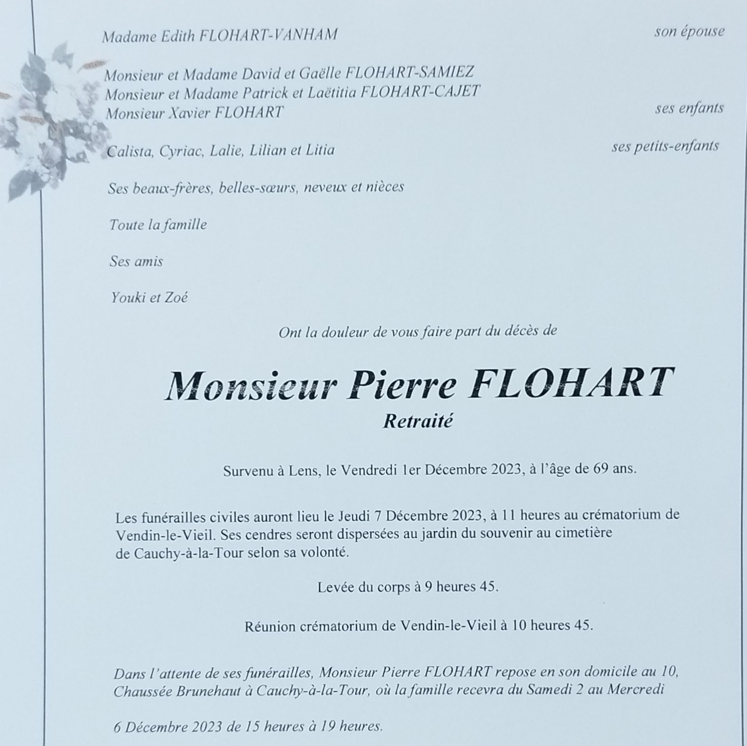 Photo de Pierre FLOHART